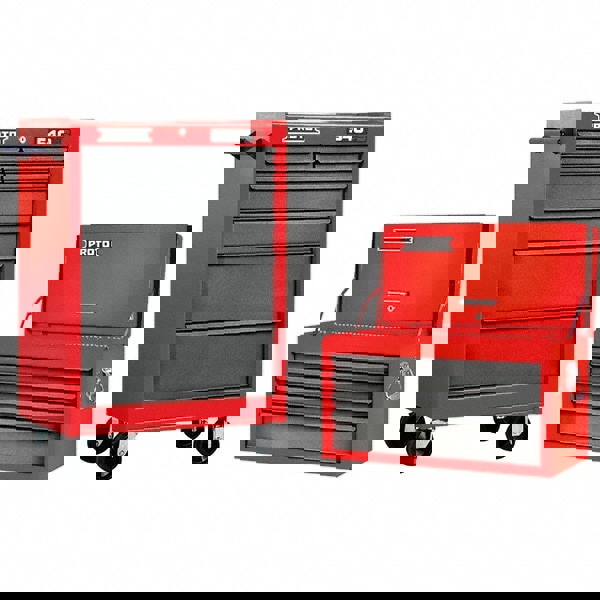 Steel Tool Roller Cabinet: 8 Drawers